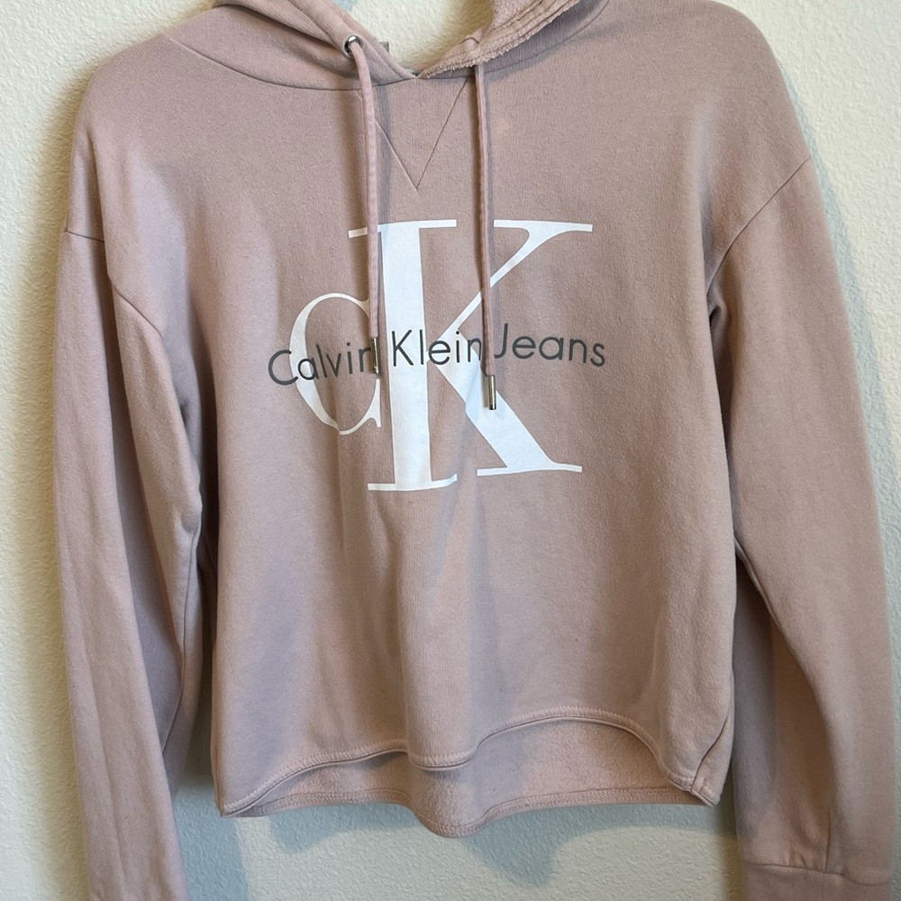 Pink Calvin Klein Hoodie